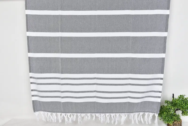 68x36 Cotton Chevron Towel, Gift Boxes Towel, Monogram Turkish Towel, Best Friend Gift, Bath towel, Traditional Turkish peshtemal for hammam - 7