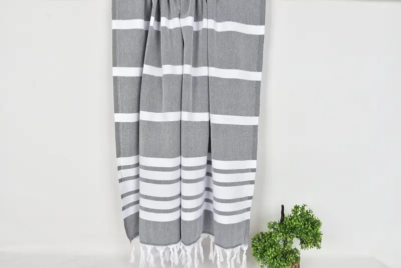 68x36 Cotton Chevron Towel, Gift Boxes Towel, Monogram Turkish Towel, Best Friend Gift, Bath towel, Traditional Turkish peshtemal for hammam - 8