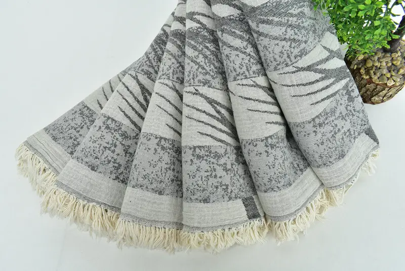 78x38 Cotton Floral Design Towel, House Warming Gift, Quick-dry peshtemal, Monogram Turkish Towel, Personalized Turkish Beach Towel, Fouta towel - 5