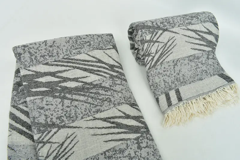 78x38 Cotton Floral Design Towel, House Warming Gift, Quick-dry peshtemal, Monogram Turkish Towel, Personalized Turkish Beach Towel, Fouta towel - 8