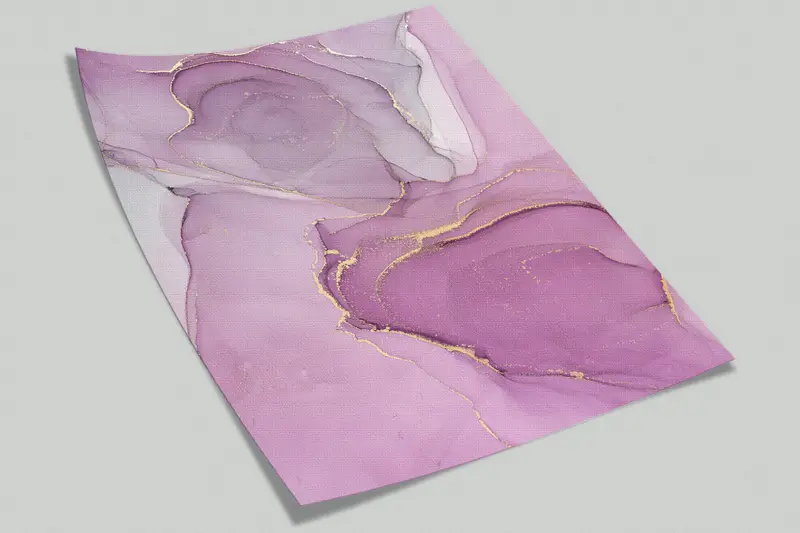 Abstract Wall Print, Wall Paper Peel and Stick, Custom Wall Paper, 3d Wall Paper, Modern Wall Paper, , Pink Marble Wall Print, - 9