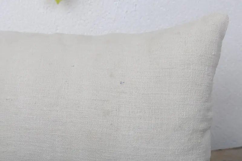 12x20 Beige Pillow Sham, Kilim Rug Cushion Case, Pillow for Couch, Bolster Throw Cushion Cover, Home Decor Pillow, Pillow, Handmade Kilim Cushion - 5