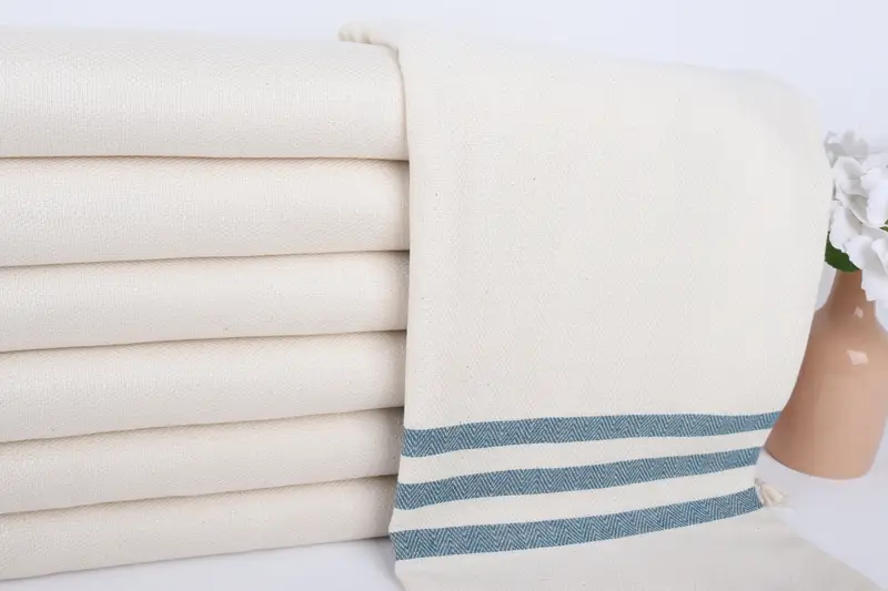 Custom monogram Turkish beach towel USA, 70x40 Cotton Striped Towel, Home Gift, Personalized Wedding Gift, Wedding Favors, Turkish beach towel - 2