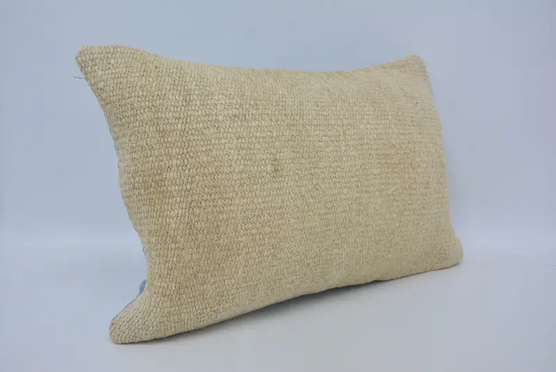 16x24 Beige Cushion, Kilim Pillow, Pillow Case, Throw Kilim Pillow, Colorful Pillow Case, Interior Designer Pillow, Shabby Chic Cushion Case - 3