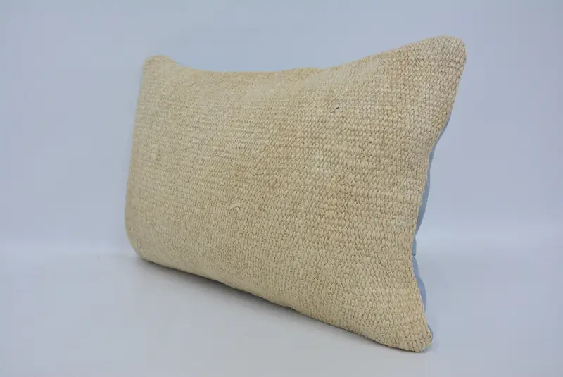 16x24 Beige Cushion, Kilim Pillow, Pillow Case, Throw Kilim Pillow, Colorful Pillow Case, Interior Designer Pillow, Shabby Chic Cushion Case - 4