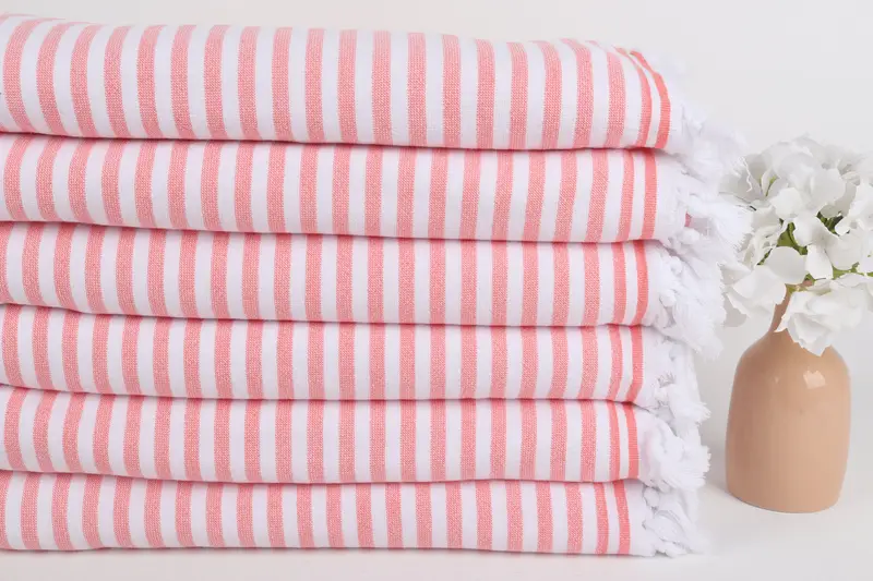 Turkish bath towel, Luxury Turkish Bath Towel, 70x36 Cotton Terry Striped Towel, Gift For Her, Custom Wedding Towel, Turkish towel, Christmas Favors - 3