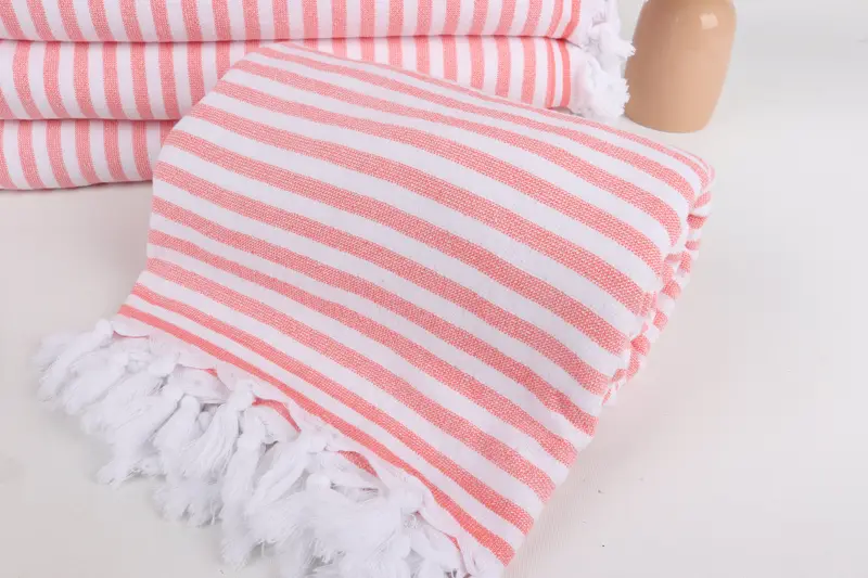 Turkish bath towel, Luxury Turkish Bath Towel, 70x36 Cotton Terry Striped Towel, Gift For Her, Custom Wedding Towel, Turkish towel, Christmas Favors - 4