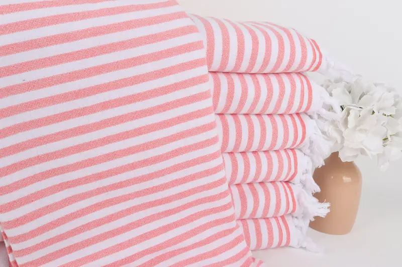 Turkish bath towel, Luxury Turkish Bath Towel, 70x36 Cotton Terry Striped Towel, Gift For Her, Custom Wedding Towel, Turkish towel, Christmas Favors - 1