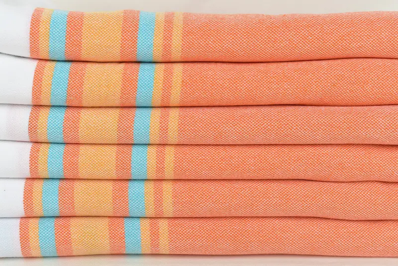 Turkish Towel USA, Gifts For Him, 70x40 Cotton Striped Towel, Family Gift Basket, Personalized Wedding Gift For Couple, Personalized Turkish Towel - 2