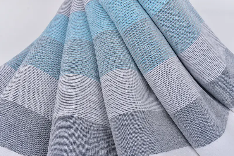 Brautjungfer Vorschlag Geschenk, weiches Handtuch, personalisiertes Geschenk, türkisches Handtuchset, bestickter Strandtuch, 68x40 Baumwollstreifenhandtuch, Brautdusche Geschenk - 5