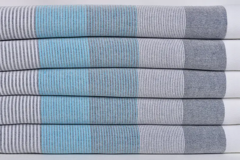 Brautjungfer Vorschlag Geschenk, weiches Handtuch, personalisiertes Geschenk, türkisches Handtuchset, bestickter Strandtuch, 68x40 Baumwollstreifenhandtuch, Brautdusche Geschenk - 2