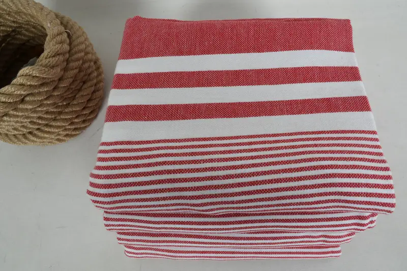 Lightweight towel, Quick-dry peshtemal, Summer Towel, Employee Gifts, Beach Towel Personalized, 70x40 Cotton Striped Towel, Personalized Beach Towel - 4