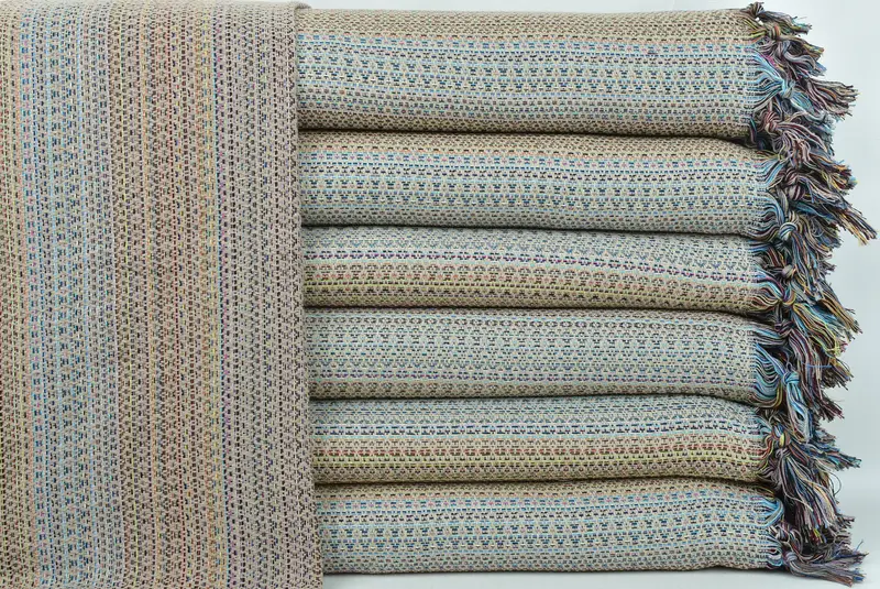 Bachelor Party Favors, Turkish Blanket, 90x88 Cotton Colorful Diamond Towel, Decorative Blanket, Bachelorette Gifts, Extra Large Tablecloth - 1