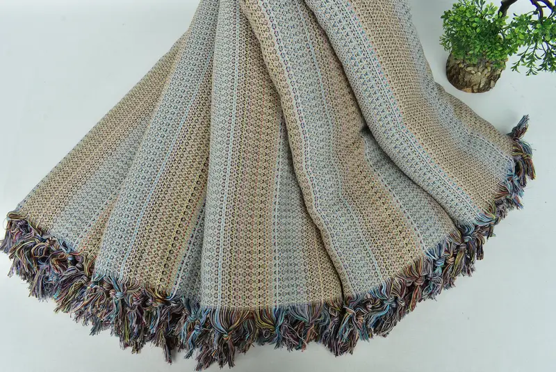 Bachelor Party Favors, Turkish Blanket, 90x88 Cotton Colorful Diamond Towel, Decorative Blanket, Bachelorette Gifts, Extra Large Tablecloth - 4