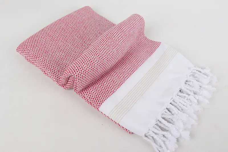 Merry Christmas Gifts, Handwoven Turkish Towel, Custom Wedding Towel, Luxury towel, Personalized Towel, 70x40 Cotton Striped Towel, Peshtemal Towel - 6