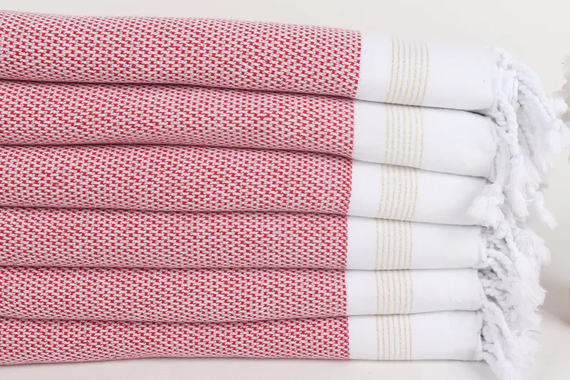 Merry Christmas Gifts, Handwoven Turkish Towel, Custom Wedding Towel, Luxury towel, Personalized Towel, 70x40 Cotton Striped Towel, Peshtemal Towel - 3