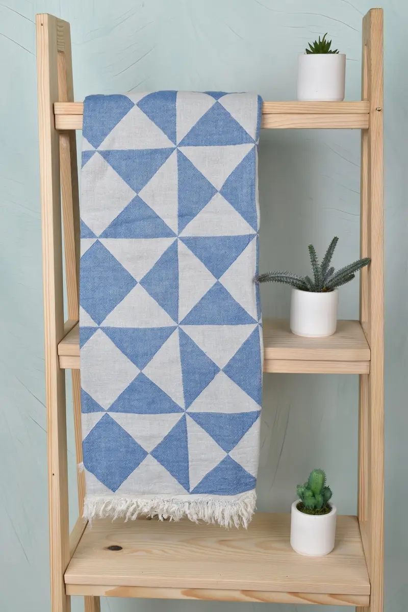 Travel Towel, Organic cotton Turkish peshtemal towel, Monogrammed Turkish Towel, Gift For Him, Personalized Towel, Gift For Her, Maid Of Honor Gift - 1