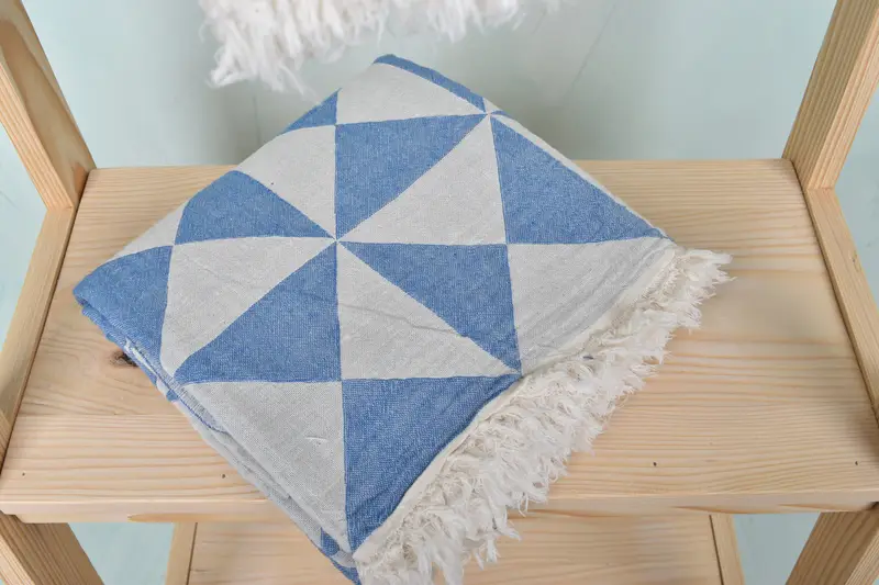 Travel Towel, Organic cotton Turkish peshtemal towel, Monogrammed Turkish Towel, Gift For Him, Personalized Towel, Gift For Her, Maid Of Honor Gift - 6