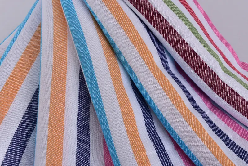 Bachelorette Gifts, Personalized Bridesmaid Gift, Valentines Gift, Yoga Towel, Beach towel, Handwoven Turkish bath towel, 70x40 Cotton Striped Towel - 6