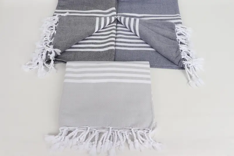 Spa Towel, Anniversary Gift For Her, Wedding Gifts Towel, 68x40 Cotton Striped Towel, Monogrammed Beach Towel, Personalized Wedding Gift - 4