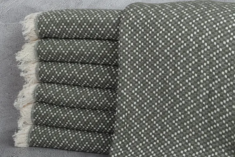 Beach Theme Bachelorette Party, 76x68 Cotton Herringbone Towel, Gifts For Him, Organic Throw, Woven Blanket, Tablecloth, Monogram Blanket - 1