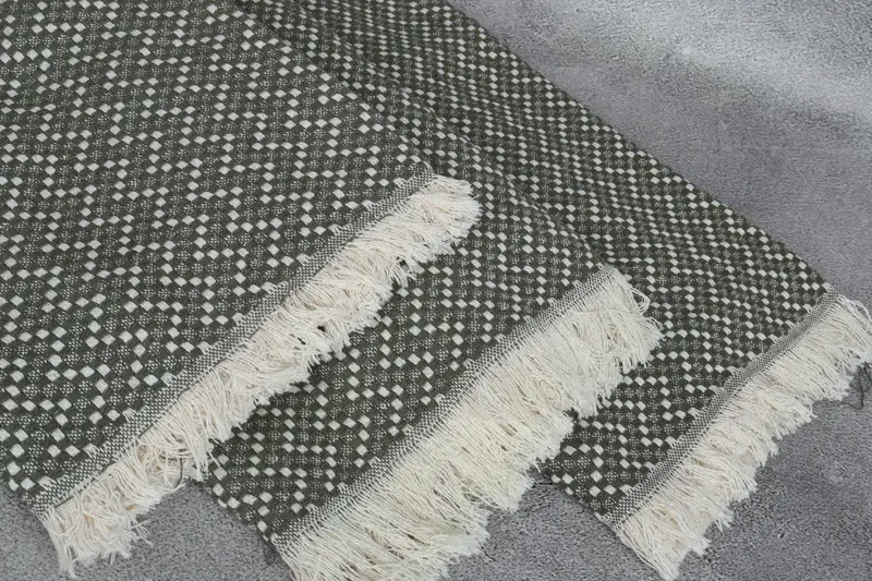 Beach Theme Bachelorette Party, 76x68 Cotton Herringbone Towel, Gifts For Him, Organic Throw, Woven Blanket, Tablecloth, Monogram Blanket - 5
