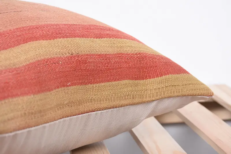 Cushion Cover, Pillow for Sofa, Gift Pillow, Bench Pillow Sham, 16x16 Pink Pillow Sham, Kilim Cushion Sham, Morroccon Kilim Cushion Pillow Cover - 7