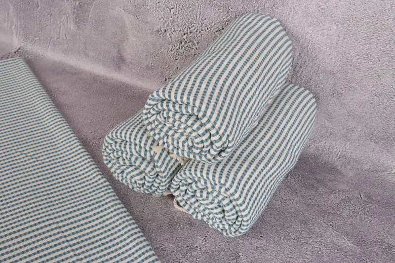 Custom Gift, Gym Towel, Bachelorette Party Decorations, 70x40 Cotton Striped Towel, Gift For Bride, Custom Bath Towel, Bridesmaid Gift Towel - 8
