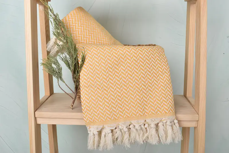 Turkish Towel Beach, Quick-dry towel, 70x40 Cotton Chevron Towel, Customized Towels, Bridal Shower Gift, Monogrammed Turkish Towel, Cute Beach Towel - 4