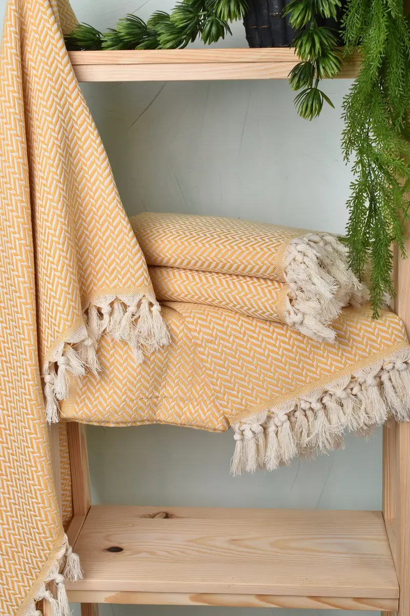 Turkish Towel Beach, Quick-dry towel, 70x40 Cotton Chevron Towel, Customized Towels, Bridal Shower Gift, Monogrammed Turkish Towel, Cute Beach Towel - 6
