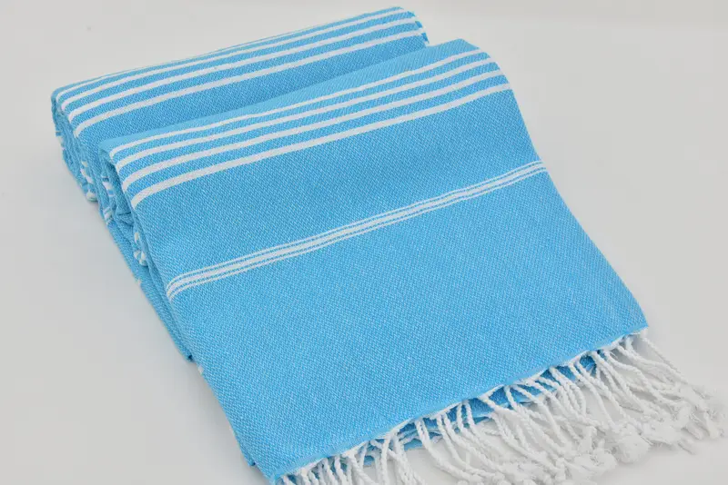 Bridal Shower Favors, Home Decor Gifts, Spa Towel, Fouta towel, Bridesmaid Towel, Home Gift, 70x40 Cotton Striped Towel, Turkish Towel Beach Towel - 7