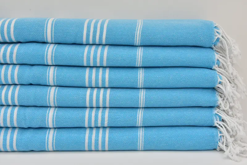 Bridal Shower Favors, Home Decor Gifts, Spa Towel, Fouta towel, Bridesmaid Towel, Home Gift, 70x40 Cotton Striped Towel, Turkish Towel Beach Towel - 1