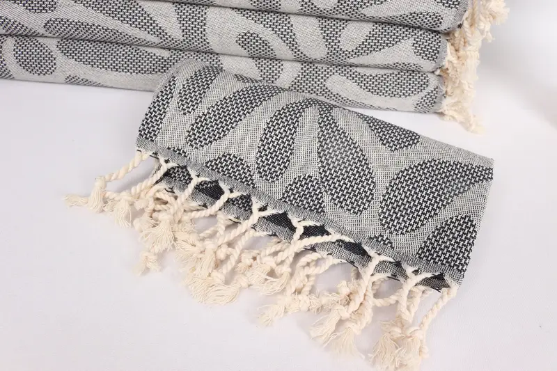 Turkish Hand Towel, Gift For Best Friend, Organic Towel, Best Friend Gift, 40x18 Cotton Whale Design Towel, Monogram Kitchen Towel, Wedding Favors - 5