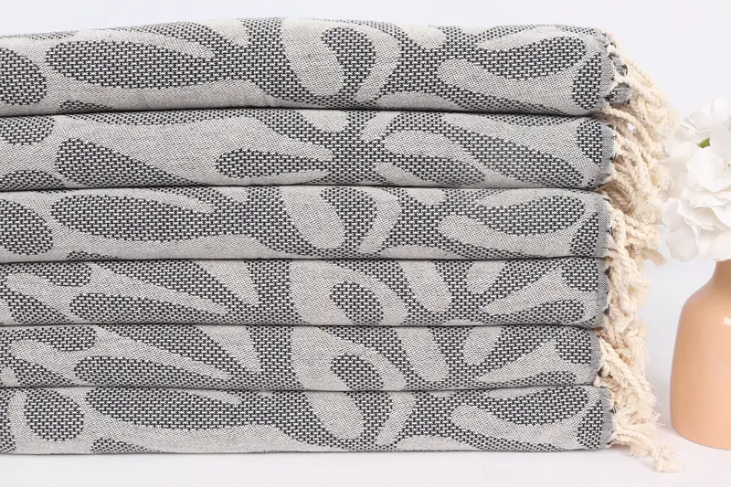Turkish Hand Towel, Gift For Best Friend, Organic Towel, Best Friend Gift, 40x18 Cotton Whale Design Towel, Monogram Kitchen Towel, Wedding Favors - 4