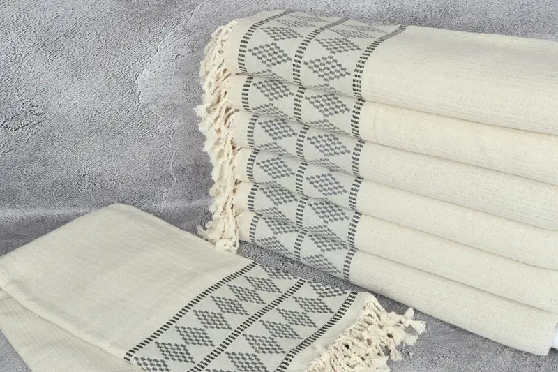 Personalized Turkish Towel, Best Beach Towel, Luxury Turkish Bath Towel, 70x36 Linen Kilim Design Towel, Bridesmaid Gift, Welcome Wedding Gift - 2