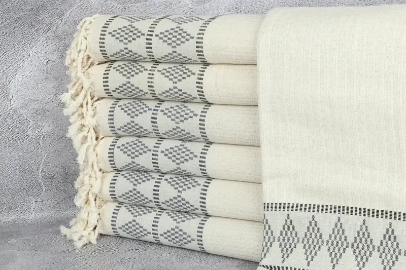 Personalized Turkish Towel, Best Beach Towel, Luxury Turkish Bath Towel, 70x36 Linen Kilim Design Towel, Bridesmaid Gift, Welcome Wedding Gift - 1