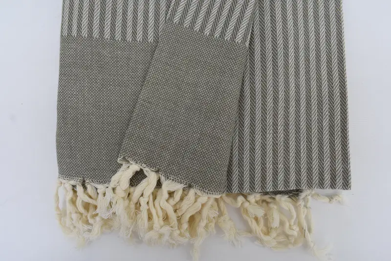 70x40 Cotton Striped Towel, Travel Towel, Gift For Bride, Personalized Gift, Bachelor Gifts, Monogrammed Turkish Towel, Gym Towel, Embroidered Towel - 4