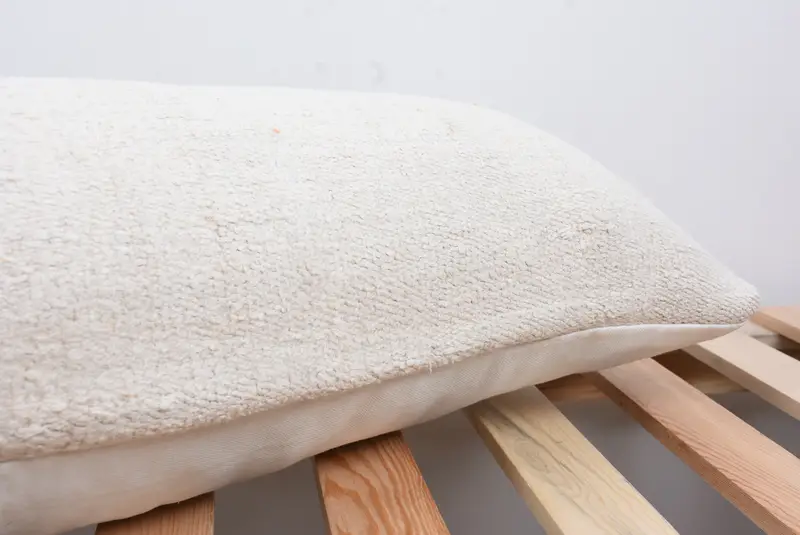 Sofa Pillow Cover, 12x36 White Cushion Cover, Bed Pillow Cover, Vintage Kilim Throw Pillow, Pillow for Couch, Kilim Cushion Sham, Pillow - 7