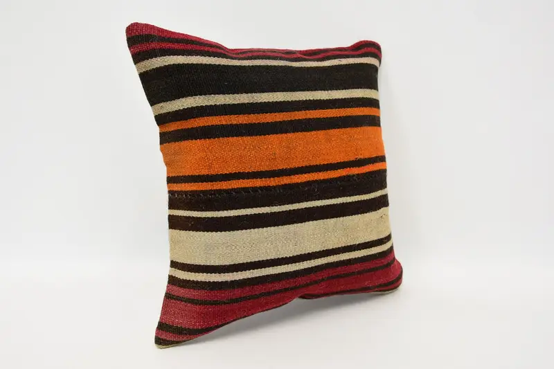 Home Decor Pillow, 12x12 Brown Pillow Cover, Cushion, Decorative Cushion Case, Comfy Throw Cushion Case, Pillow for Sofa, Boho Pillow Sham Cover - 3