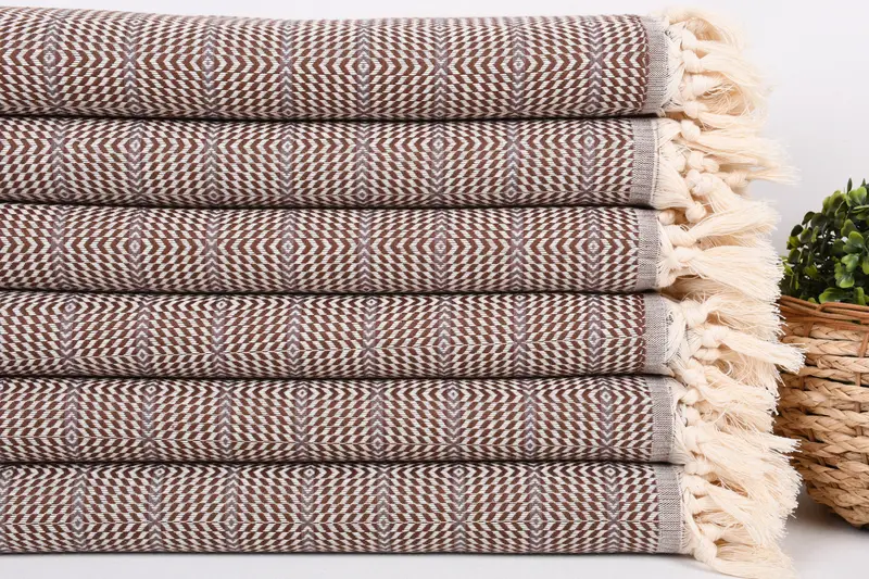 70x40 Cotton Striped Towel, Soft and absorbent Turkish towel, Bachelor Party Gifts, Home Decor Gifts, Turkish Towel Beach, Spa Towel, Beach towel - 2