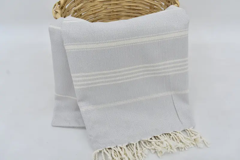 Sand-free towel, Turkish Beach Towel Bulk, Monogrammed Beach Towel, Gifts For Him, Beach Wedding Favor, 70x40 Cotton Striped Towel, Christmas Favors - 8
