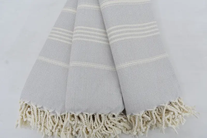 Sand-free towel, Turkish Beach Towel Bulk, Monogrammed Beach Towel, Gifts For Him, Beach Wedding Favor, 70x40 Cotton Striped Towel, Christmas Favors - 5
