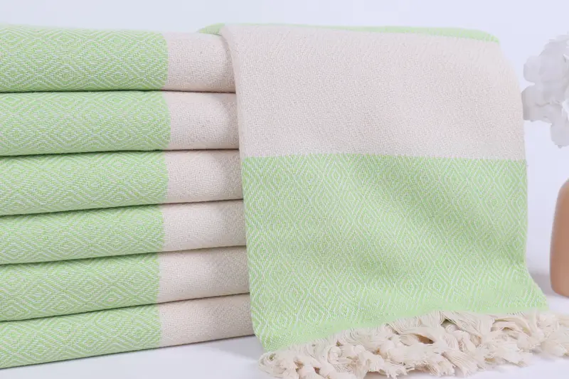 70x40 Cotton Diamond Towel, Personalized Towel, Welcome Wedding Gift, Bachelorette Party Decorations, Turkish Beach Towel Bulk, Quick-dry peshtemal - 2