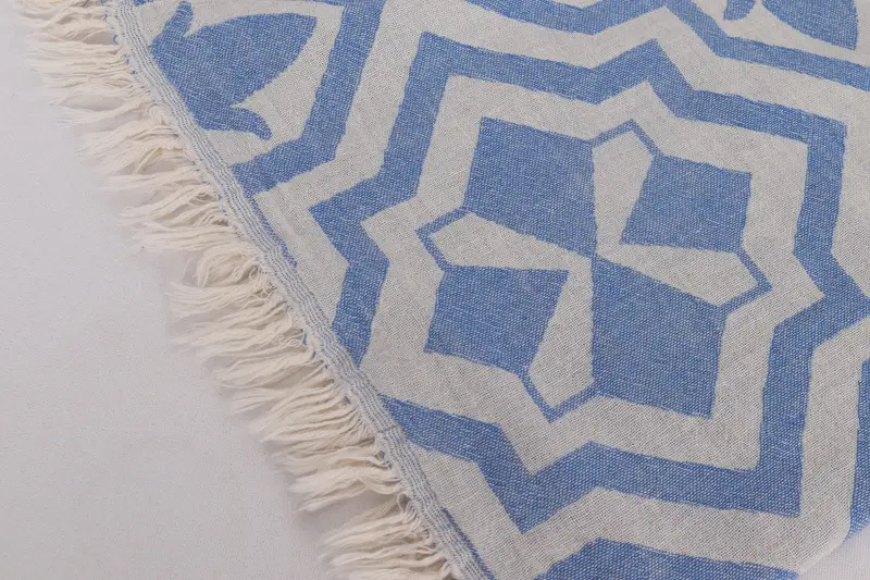 Xmas Gifts, Monogrammed Hand Towel, Monogram Towels, Employee Gifts, Turkish Towel Hand Towel, Turkish Hand Towel, 40x24 Linen Tulip Patterned Towel - 8