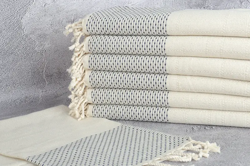 Bachelor Gifts, Bathroom Towels, Decorative Towel, Bridesmaid Gifts, 40x20 Cotton Polka Dot Towel, Turkish Towel Hand Towel, Gift For Her - 2