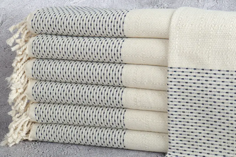 Bachelor Gifts, Bathroom Towels, Decorative Towel, Bridesmaid Gifts, 40x20 Cotton Polka Dot Towel, Turkish Towel Hand Towel, Gift For Her - 1