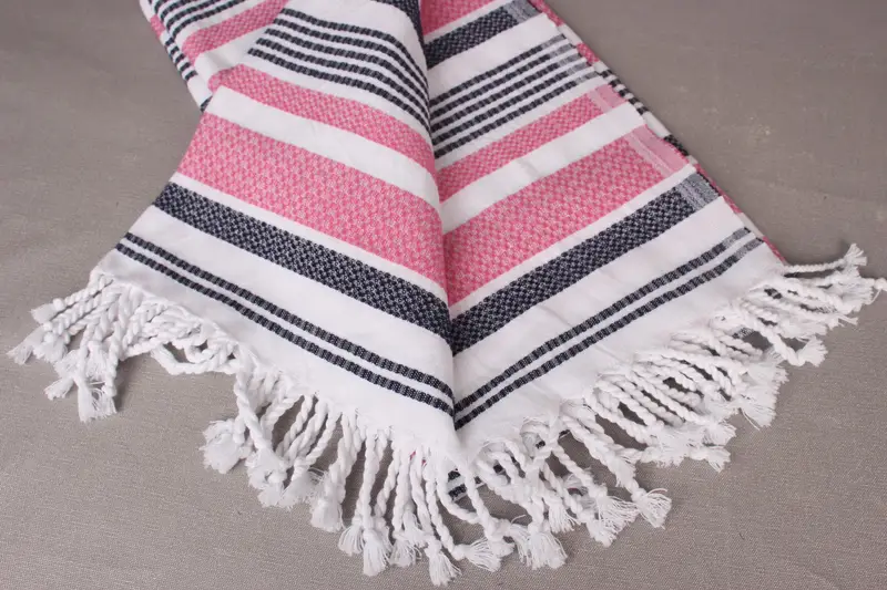 Spa Towel, 70x36 Cotton Striped Towel, Bridesmaid Towel, Home Decor Gifts, Gift For Her, Miami Bachelorette Party Favors, Best Beach Towel, Spa Gift - 8