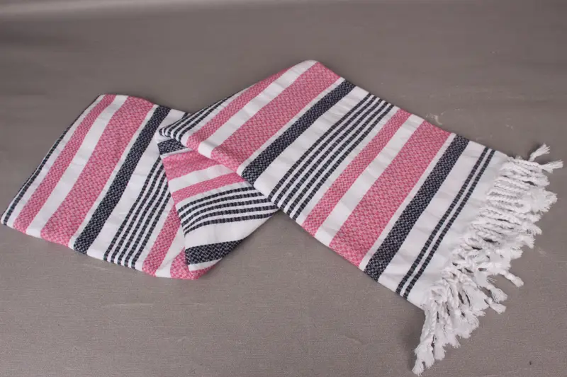 Spa Towel, 70x36 Cotton Striped Towel, Bridesmaid Towel, Home Decor Gifts, Gift For Her, Miami Bachelorette Party Favors, Best Beach Towel, Spa Gift - 5