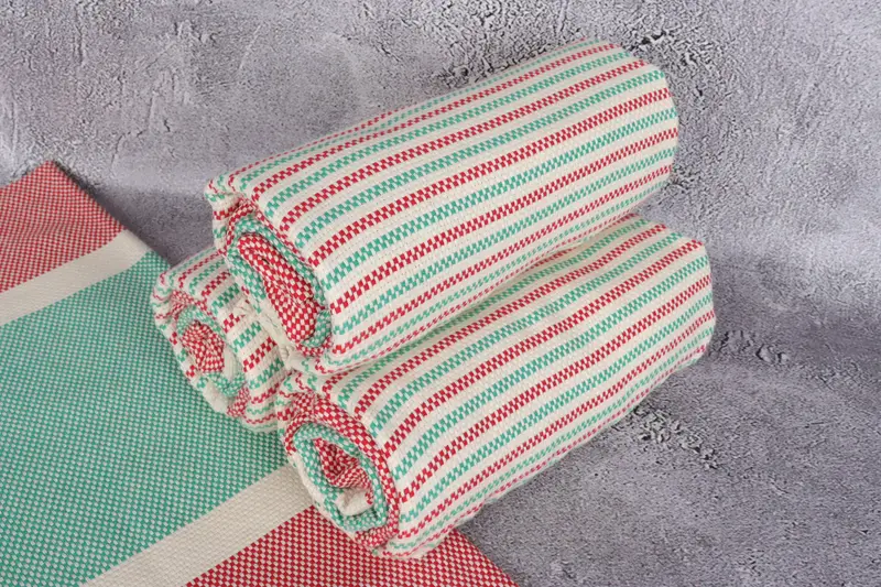 70x40 Cotton Geometric Towel, Custom Wedding Gift, Yoga Towel, Scarf Towel, Gift For Coworker, Wedding Favors, Bachelor Bachelorette Party Favors - 7