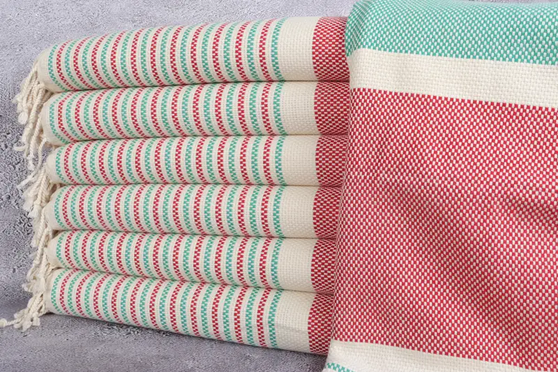 70x40 Cotton Geometric Towel, Custom Wedding Gift, Yoga Towel, Scarf Towel, Gift For Coworker, Wedding Favors, Bachelor Bachelorette Party Favors - 1